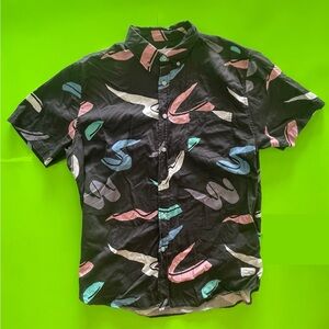 Duvin Designs Multi-color Print Shirt